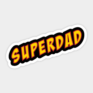 Super dad Sticker